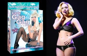 LADY GAGA BONECA INFLÁVEL