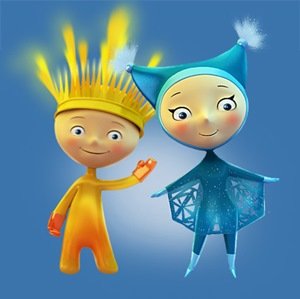 mascotes das Paraolimpíadas de Inverno em Sochi