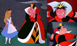 Rainha de Copas, de Alice no País das Maravilhas