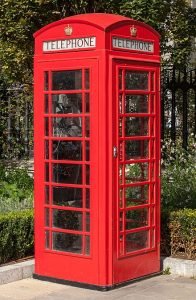 CABINE TELEFÔNICA DE LONDRES