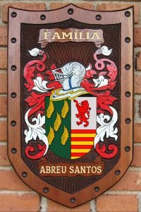 BRASÃO FAMÍLIA SANTOS