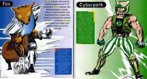CYBERPORK - MASCOTE CRIADO PELA REVISTA PLACAR PARA O PALMEIRAS