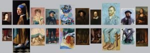 CAMPANHA PUBLICITÁRIA COM OBRAS DE ARTE