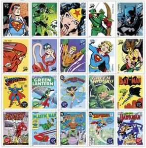 coleção com vinte heróis da DC Comics, em 2006