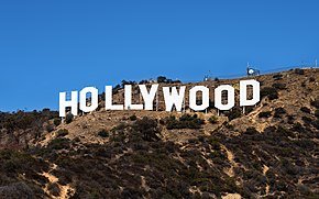 letreiro de hollywood