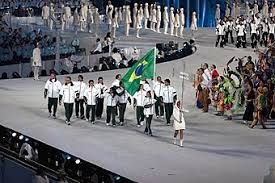 PORTA-BANDEIRAS DO BRASIL NOS JOGOS OLÍMPICOS 