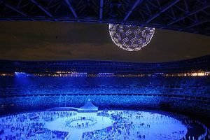 cerimônias de abertura dos Jogos Olímpicos