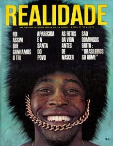Pelé na capa da revista Realidade